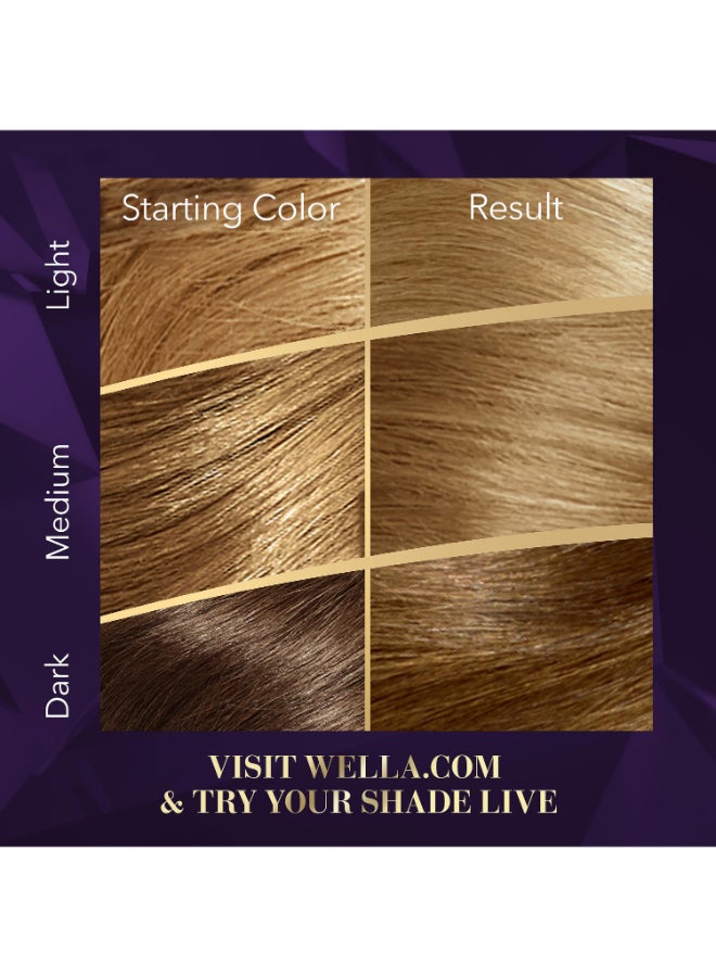 WELLA Koleston Supreme Hair Color 8/1 Light Ash Blonde  - Image 4