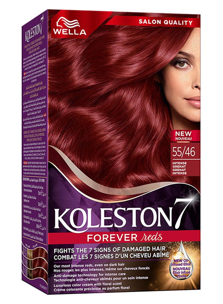 WELLA Koleston Supreme Hair Color 55/46 Intense Grenat - Image 1