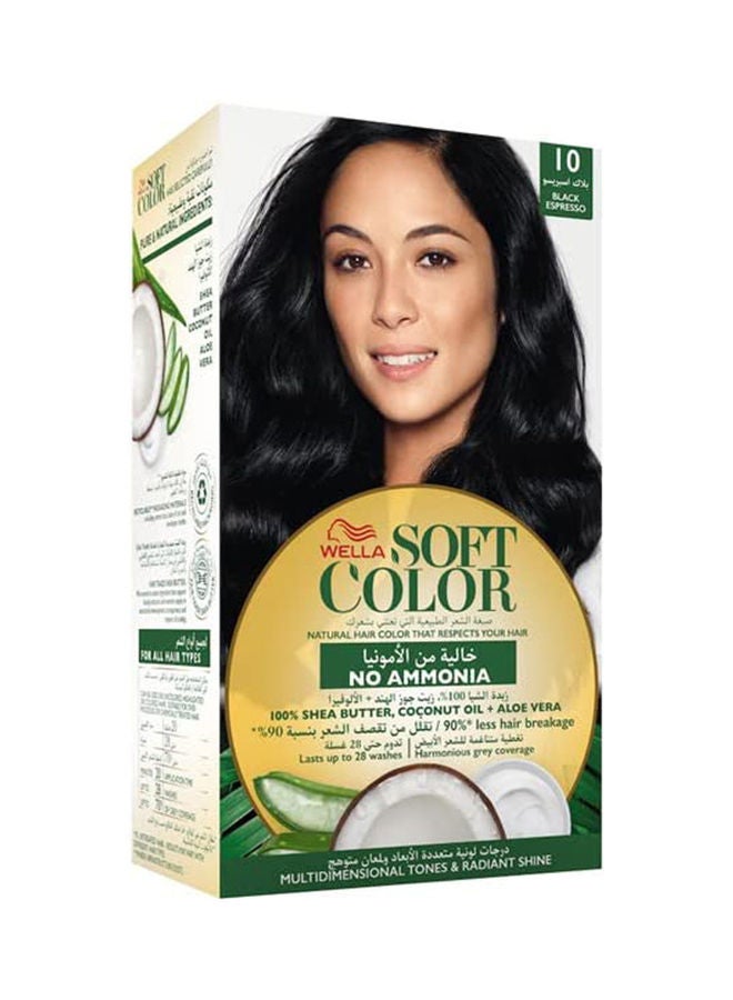 WELLA - Soft Color Natural Instincts Hair Color 1/0 Black Espresso - Image 1