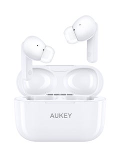 True Wireless Earbuds، BT5.4, IPX5 Waterproof, 25 Hours battery Life, 3.6g Weight, EP-M1S White