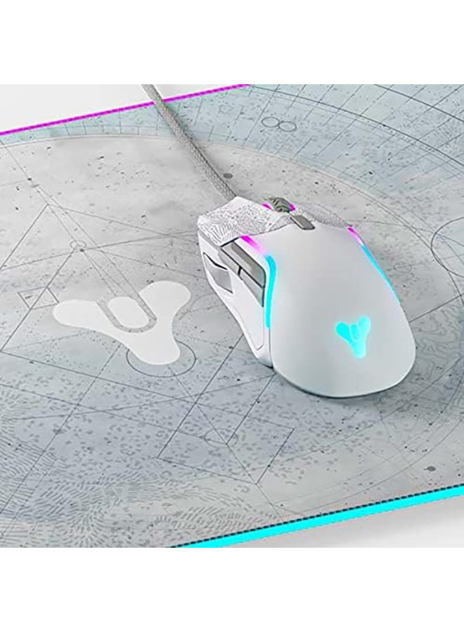 steelseries - SteelSeries QcK Prism - Destiny 2 Edition - Cloth Gaming Mouse Pad - 2-Zone RGB Illumination - Optimized For Gaming Sensors - Size XL - Image 1