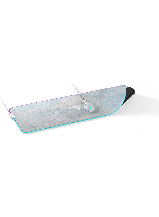steelseries - SteelSeries QcK Prism - Destiny 2 Edition - Cloth Gaming Mouse Pad - 2-Zone RGB Illumination - Optimized For Gaming Sensors - Size XL - Image 1