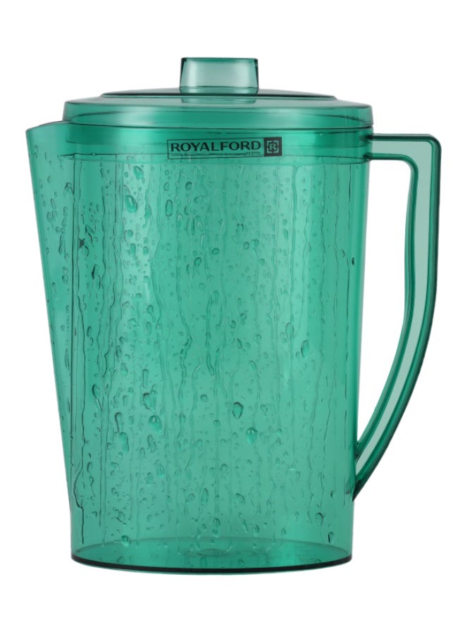 Royalford 1.8L Rainbow Water Jug Premium Quality Plastic Bpa Free Odor Free Assorted Colors 40X32X26 Cm Assorted Colors  - Image 1