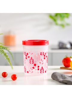 Royalford Plastic Container, 4pcs Set of Storage Jar, RF11035 | Leak-Proof Meal Prep Containers | Reusable, Portable & Long-Lasting Design | Keeps Food Fresh Assorted Color  - Image 2
