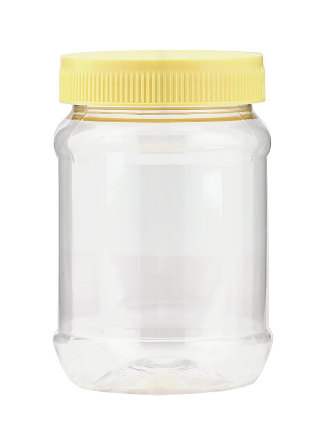 Royalford - 500Ml Round Air-Tight Pet Jar With Cap Keeps Fod Fresh Without Losing Its Fragrance Bpa Free Odor Free Leak Proof Assorted Color Pack of 6 - Image 1