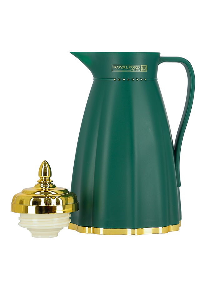 رويال فورد Royalford Hala 1L Glass Vacuum Flask Hot & Cold Asbestos Free Pink Glass Inner Multicolor 33.50Oz Multicolour - Image 5