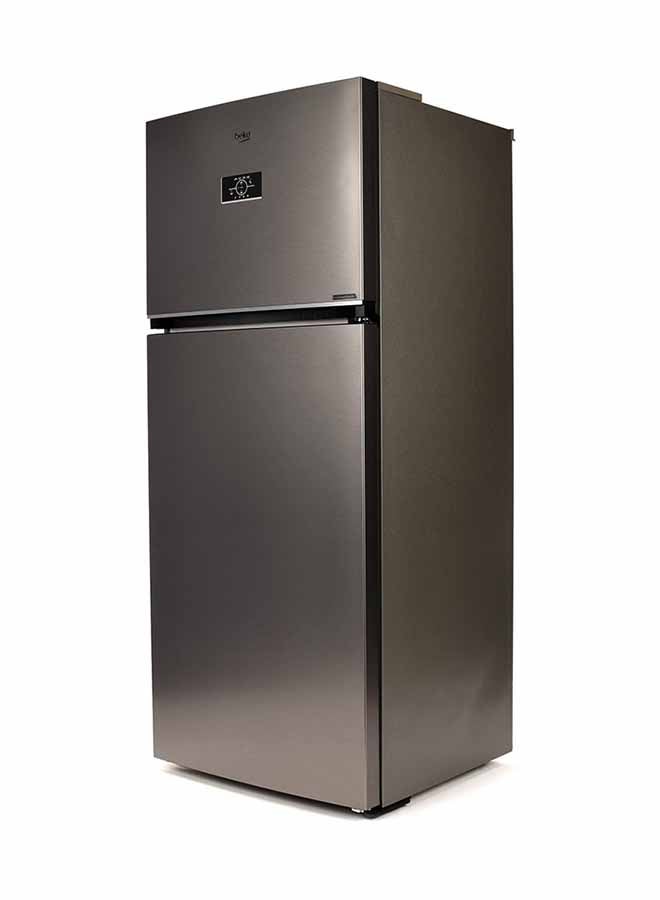 Beko Double Door Refrigerator 16.4Cu.ft, Freezer 5.8Cu.ft, Inverter 465 L RDNE22X Silver - Image 2