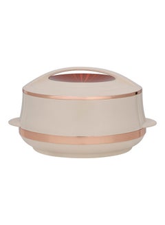 Elite Gold Insulated Casserole, Firm Twist Lock, RF11148 | Strong Handles | 6000ml Double Wall Insulated Serving Pot, Chapati Storage Box, Roti Serving Pot, Chapati Dabba Gold 6000ml