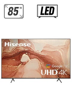 Hisense 85-Inch 4K-LED UHD Smart TV- VIDAA OS-Dolby sound system- Gaming mode120 HZ refresh rates 85A7H Black  - Image 1