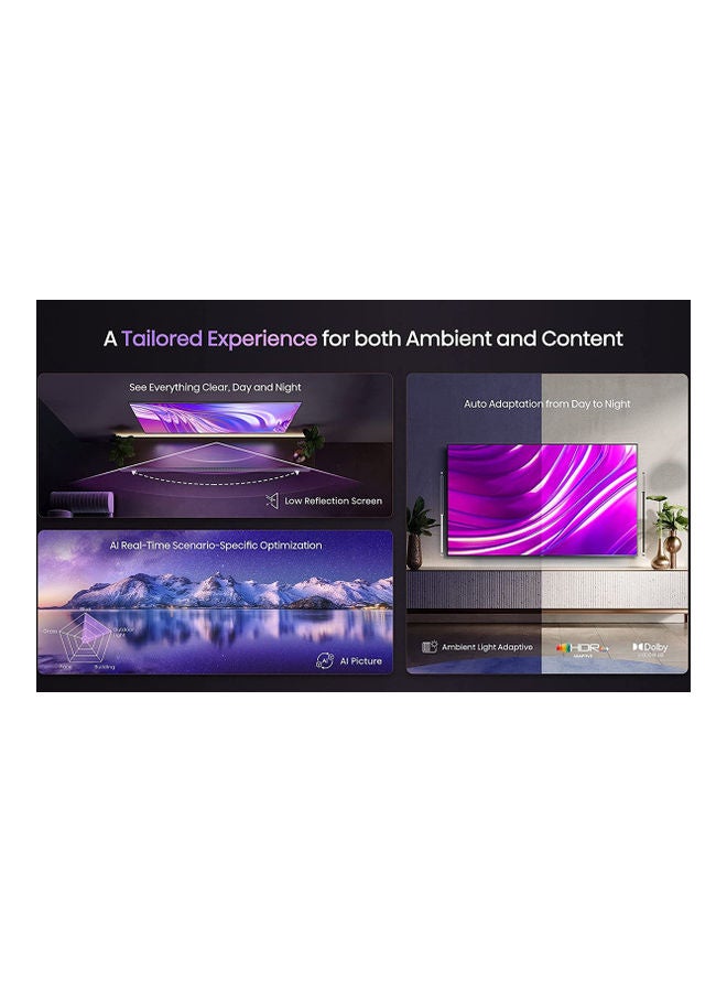 Hisense - 75-Inch 8K Mini LED Android ULED TV And Native 120HZ Refresh Rate 75U80H Black - Image 1