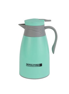 Vacuum Flask  Abs Body With Glass Inner 1000Ml 33.5Oz HotAnd Cold Bpa Free 100% Food Grade 14.5x14.5x25.5 Cm Multicolour