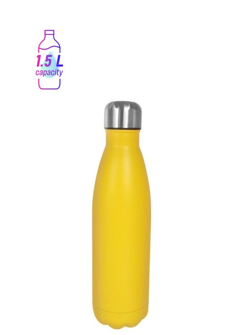 Vacuum Bottle Double Wall Stainless Steel Assorted Colors 1000ml