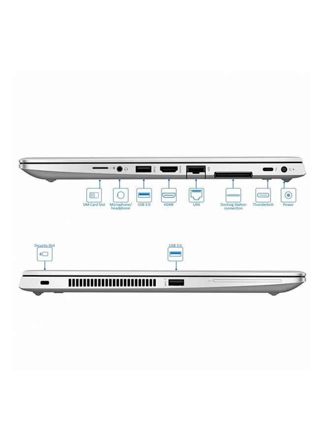 HP - Renewed - EliteBook 840 G5 Laptop With 14 Inch HD Display,7th Generation Core i5 7200U Processor/16GB DDR4 RAM/512GB SSD/Windows 10 Pro English Silver - Image 1