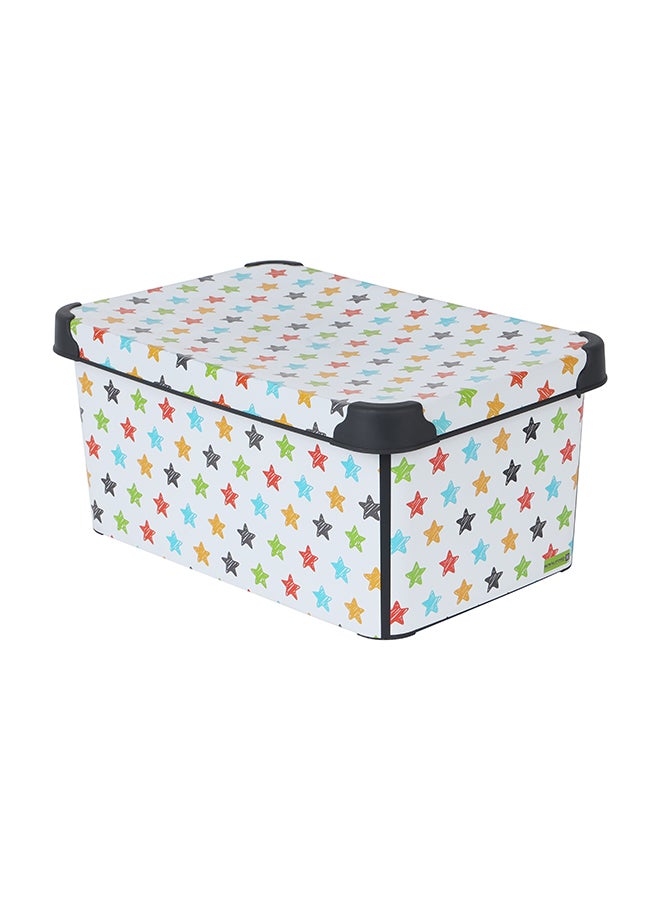 Royalford - 10Ltr Style Box Multi Assorted Color FLORAL - Image 1