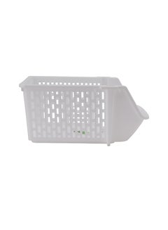 Royalford Royalford Cabinet Organizer- RF11296 PP Plastic Multi-Purpose Rectangular Organizer Break-Resistant, Light-Weight WHITE  - Image 3