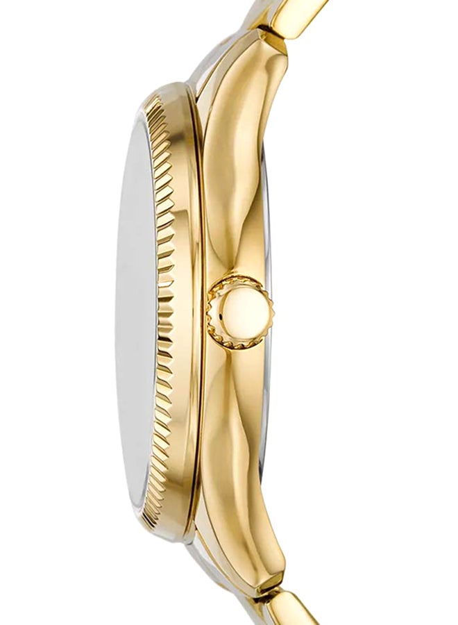 FOSSIL Women's Analog Round Shape Stainless Steel BQ3692 36 Millimeter  - Image 3