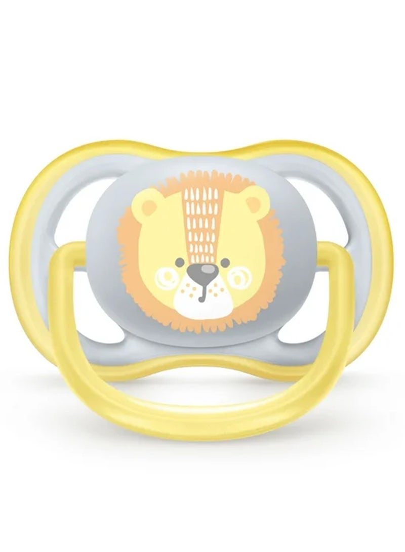 PHILIPS AVENT - 2 Piece Avent Ultra Air Free - Flow Pacifier/Soother, 0 To 6 Months, Mixed, Deco, Scf085/05 - Image 1