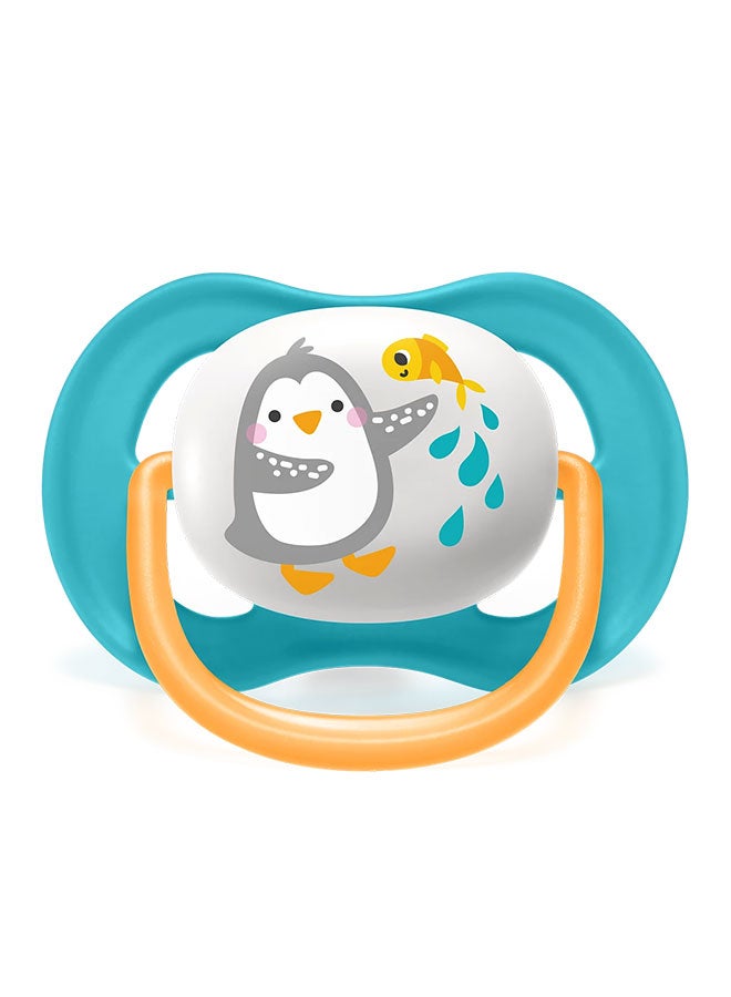 PHILIPS AVENT Ultra Air Free Flow Soother Silicone 6-18M Animal Mixed, 2 Pieces  - Image 4