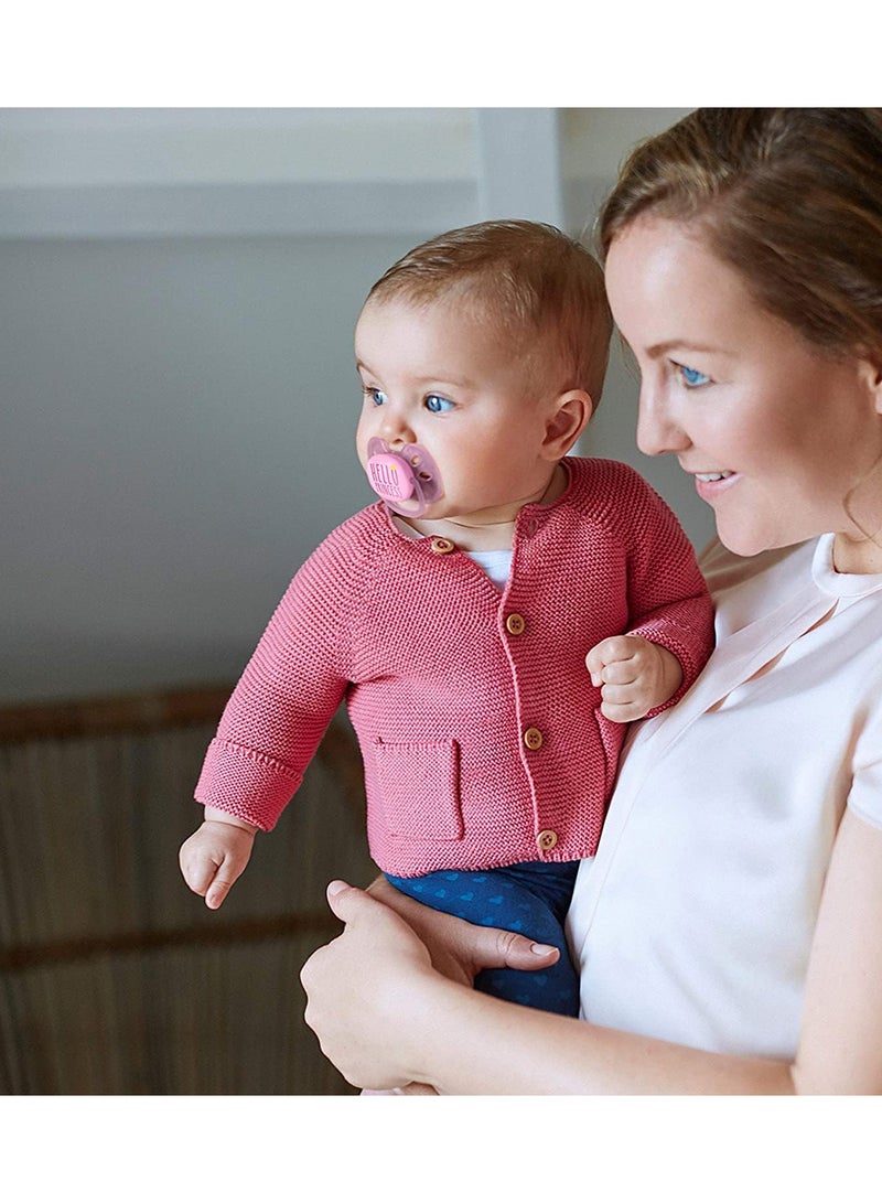 مجموعة من 2 لهاية ناعمة من السيليكون للطفلة ديكو بعمر 6 أشهر فما فوق، بألوان متنوعة - جديدة - Image 5