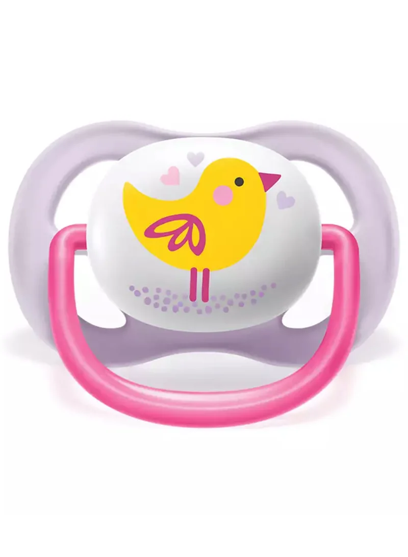 Philips Avent 2-Piece Ultra Air Freeflow Sthr Sil 18M Deco - متنوعة
