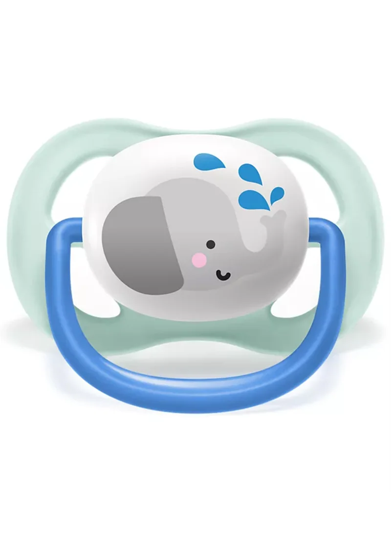 Philips Avent 2-Piece Ultra Air Freeflow Sthr Sil 18M Deco - متنوعة