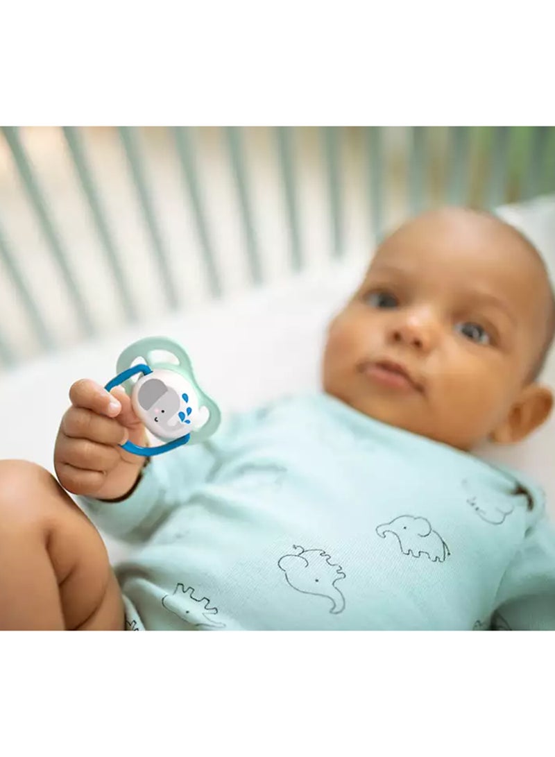 PHILIPS AVENT 2 Pieces Ultra Air Animals Soother Silicone Deco - Assorted  - Image 4