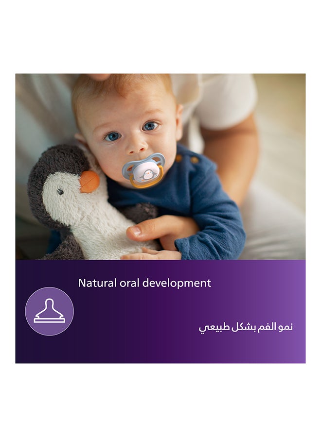 Philips Avent Soother Ultra Air| 0-6M| Animal Design| 2 Pieces | No.1 Brand Recommended By Moms Worldwide  - Image 5