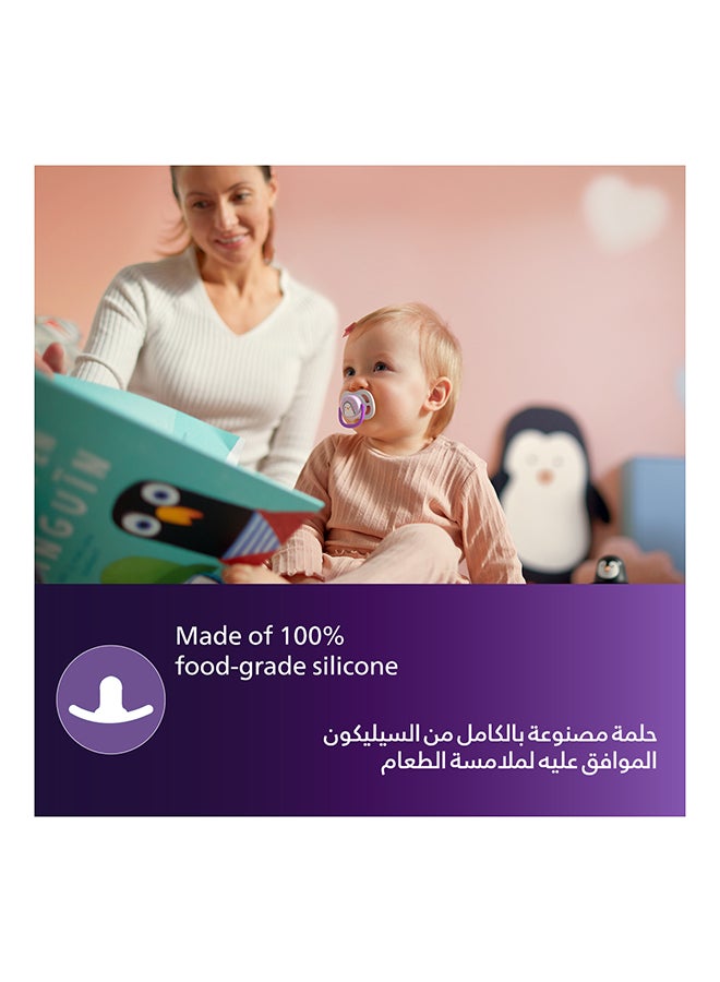 Philips Avent Soother Ultra Air| 0-6M| Animal Design| 2 Pieces | No.1 Brand Recommended By Moms Worldwide  - Image 4