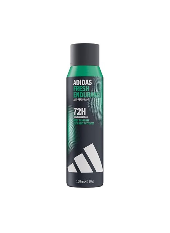 Adidas Fresh Endurance Antiperspirant Spray 150ml - Image 2
