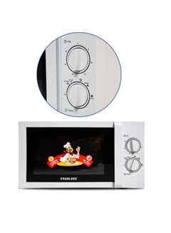 23 Liter Microwave Oven, 800 Watts, 6 Power Levels including Defrost, 30 Mins Cooking Timer, Pull Handle Door, Manual 23 L 800 W NMO2309MWX White - pnsku/N53397701A/45/_/1705251059/eef0f181-5f3e-4df1-8b08-fc6c1ba0801a