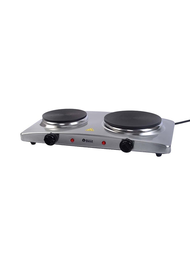 Techno Best Stainless Steel Double Hot Plate BHP-002 Silver - Image 4