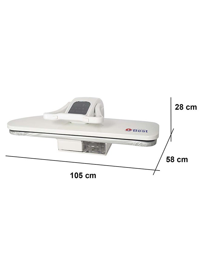 تكنو بيست مكبس بخار 1 L 2200 W BSP-40W أبيض  - Image 2