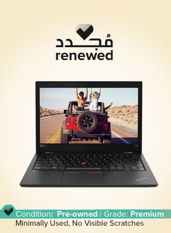 Renewed - Thinkpad L380 Business Laptop With 13.3-Inch HD Display,Intel core i3 8th Generation/8GB DDR4 RAM/256GB SSD/Windows 10 Pro English Black