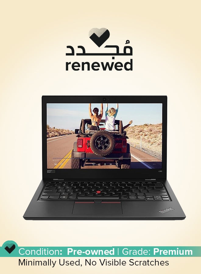Lenovo - Renewed - Thinkpad L380 Business Laptop With 13.3-Inch HD Display,Intel core i3 8th Generation/8GB DDR4 RAM/256GB SSD/Windows 10 Pro English Black - Image 1