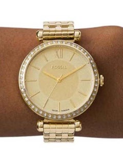 FOSSIL Women's Analog Round Shape Stainless Steel Wrist Watch BQ3818 36 mm  - Image 2