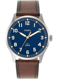 FOSSIL Men's Analog Round Shape Leather Wrist Watch FS5923 42 mm  - Image 2