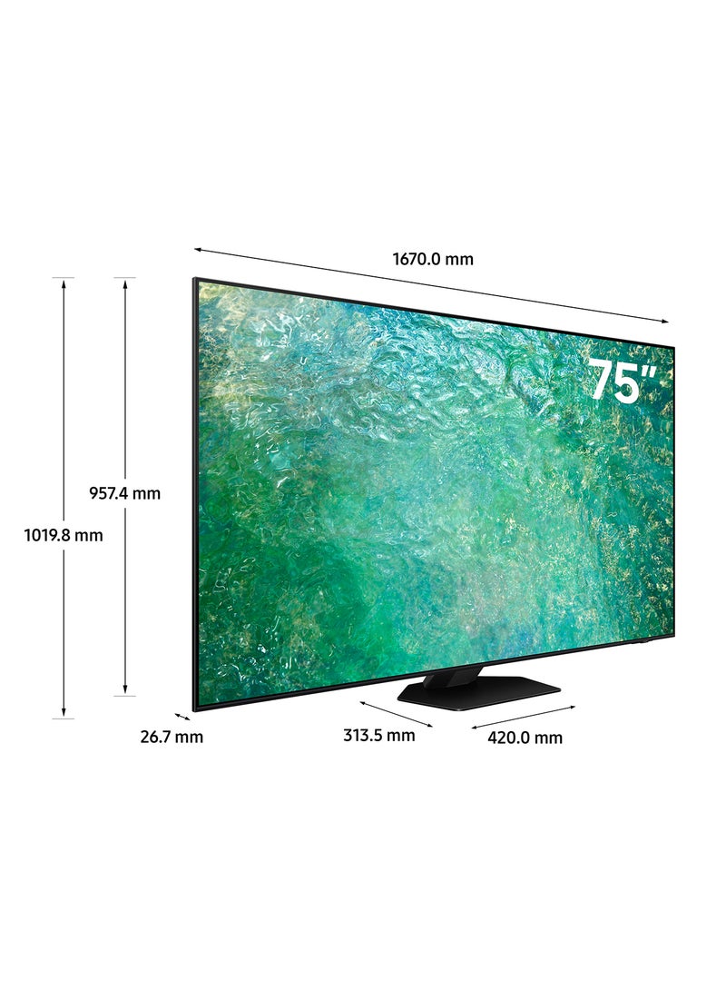 Samsung - 75 Inch Neo QLED 4K Smart TV 2023 QA75QN85CAUXZN Titan Black - Image 1
