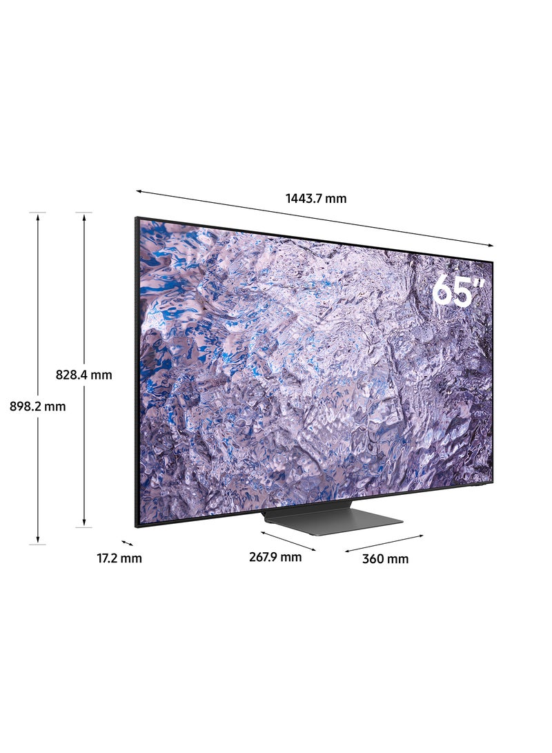 Samsung 65 Inch Neo QLED 8K Smart TV 2023 QA65QN800CUXZN Titan Black - Image 3