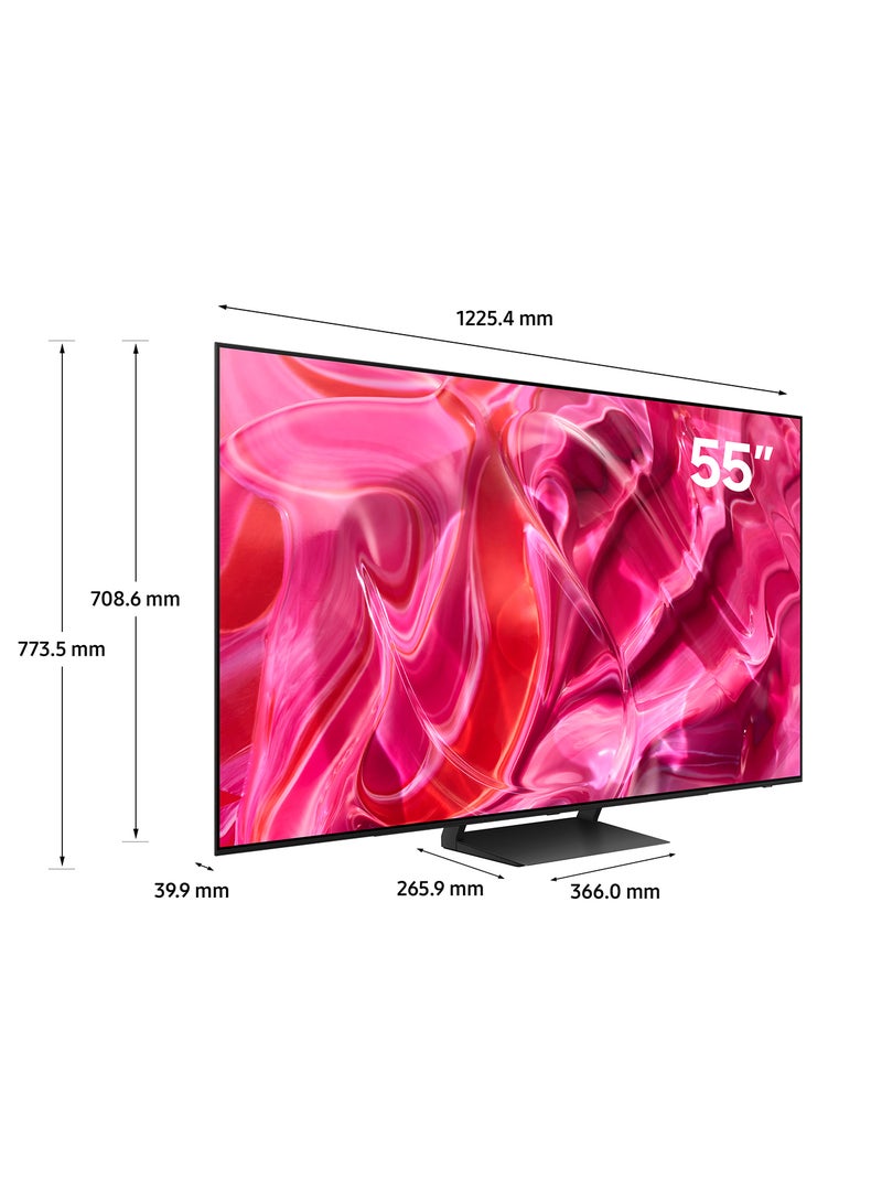 Samsung - 55 Inch OLED Smart TV LaserSlim Design Motion Xcelerator Turbo Pro OLED 4K 2023 QA55S90CAUXZN Titan Black - Image 1
