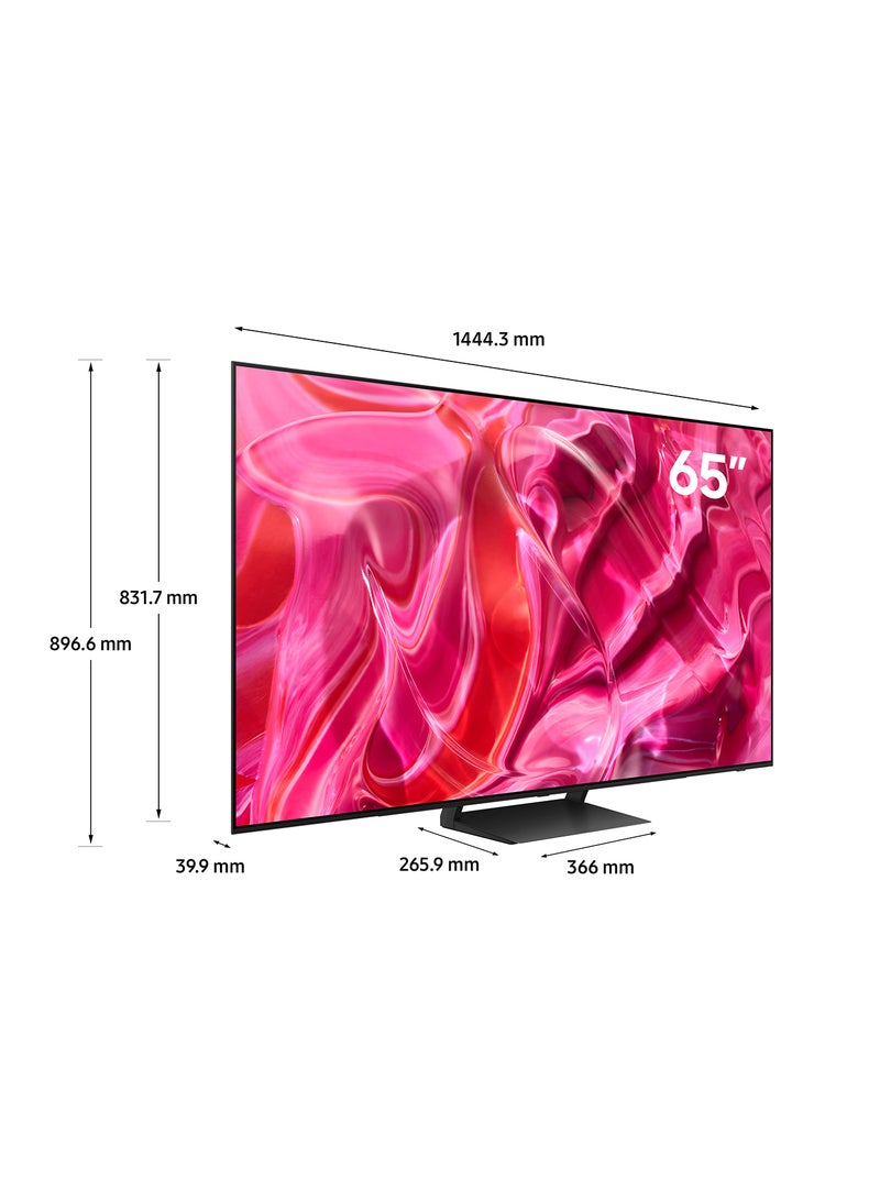65 Inch LaserSlim Design Motion Xcelerator Turbo Pro OLED 4K Smart TV 2023 QA65S90CAUXZN Titan Black