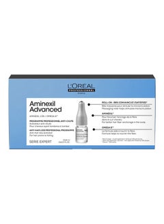 L'Oréal Professionnel Aminexil Advanced Anti-Hair Loss Activator Programme 10x6ml  - Image 1