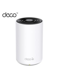 Axe5400 Mbps Gigabit Tri-Band Mesh Wi-Fi 6E System Wireless Router 6 Ghz Beamforming Mu-Mimo Ofdma 6 Streams 1.7 Ghz Quad-Core Cpu White