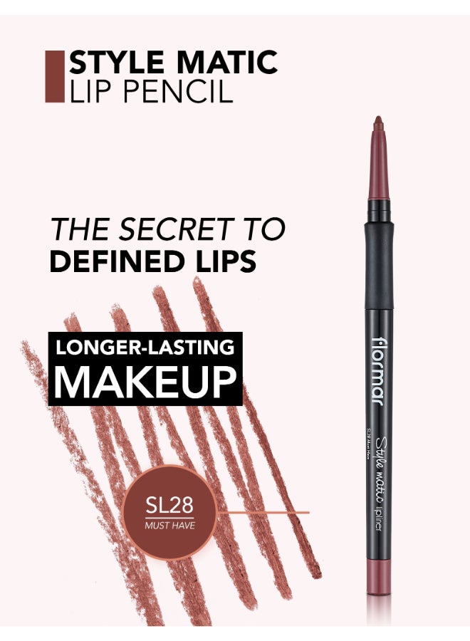 flormar Style Matic Lipliner - Sl28 Must Have - Image 5