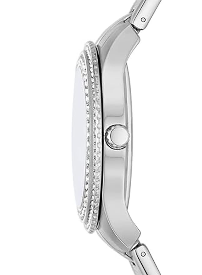FOSSIL Women's Analog Round Shape Stainless Steel Wrist Watch ES5191 42 mm  - Image 2