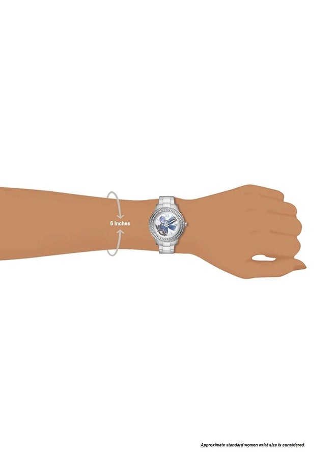 FOSSIL Women's Analog Round Shape Stainless Steel Wrist Watch ES5191 42 mm  - Image 4