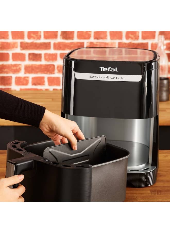 Tefal - Easy Fry & Grill XXL, Digital, 8 Preset Programs, 6.5 L 1800 W EY8018EG Black - Image 1