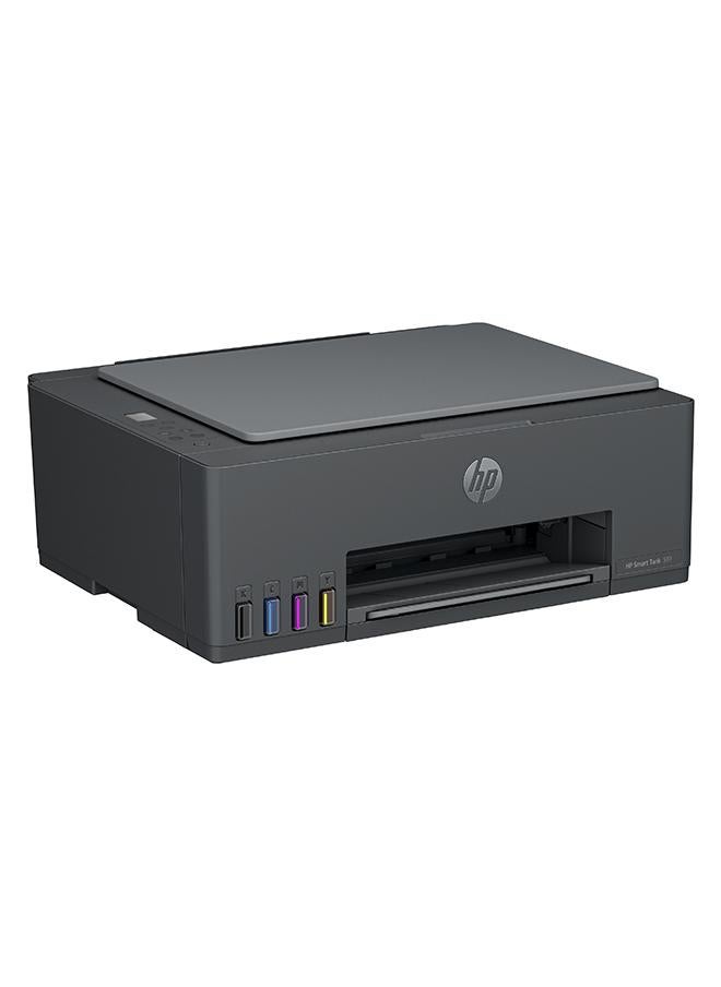 HP طابعة سمارت تانك 581 لاسلكية، طباعة، مسح ضوئي، نسخ، طابعة الكل في واحد، طباعة ما يصل إلى 6000 صفحة سوداء أو 6000 صفحة ملونة - [4A8D4A] رمادي - Image 5
