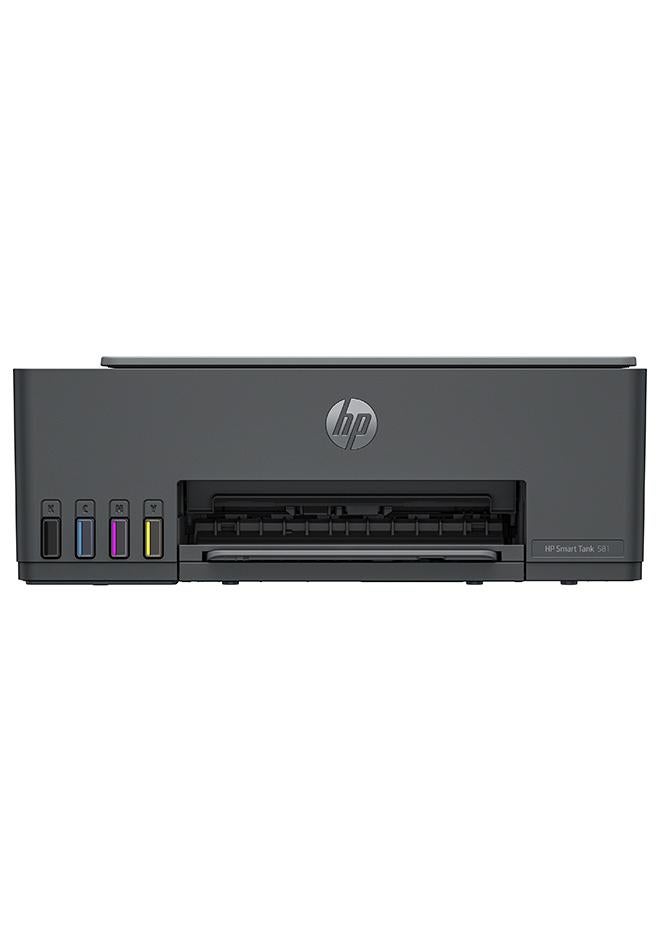 HP Smart Tank 581 Wireless All In One Printer, Print, Scan, Copy, Print up to 6000 black or 6000 color pages - [4A8D4A] Grey/Black - Image 1