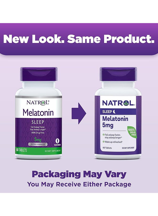Natrol Melatonin 5Mg 60 Tablets - Image 4