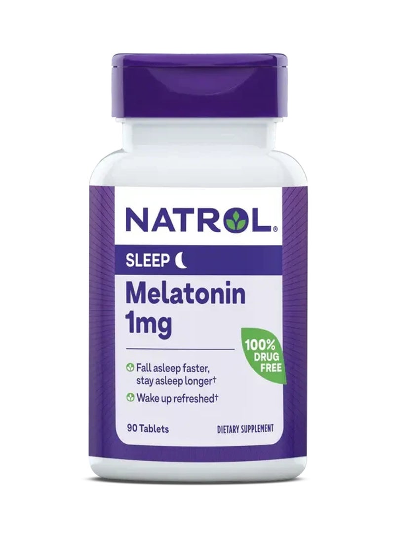 Melatonin 1Mg 90 Tablets Packaging May Vary - pnsku/N53400217A/45/_/1742202987/f05cc080-8be1-4d72-b91d-790df95d8401